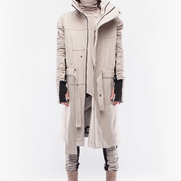 DEMOBAZA Top Coat Recondition Mens Small BRAND NEW Waxed Wool NIB - Picture 5 of 16